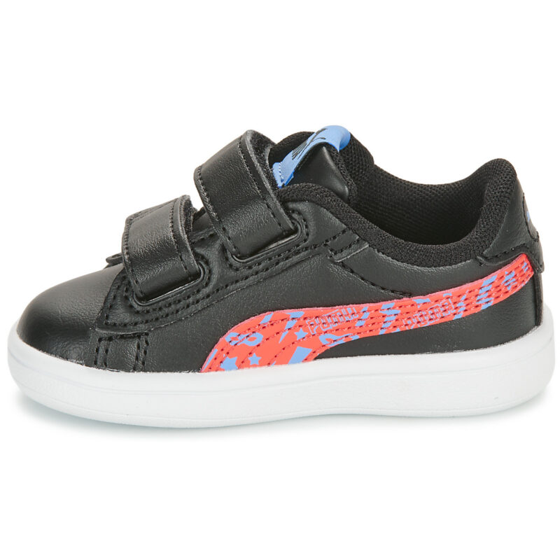 Puma SMASH 3.0 L INF Nero Sneakers Bambino - 4
