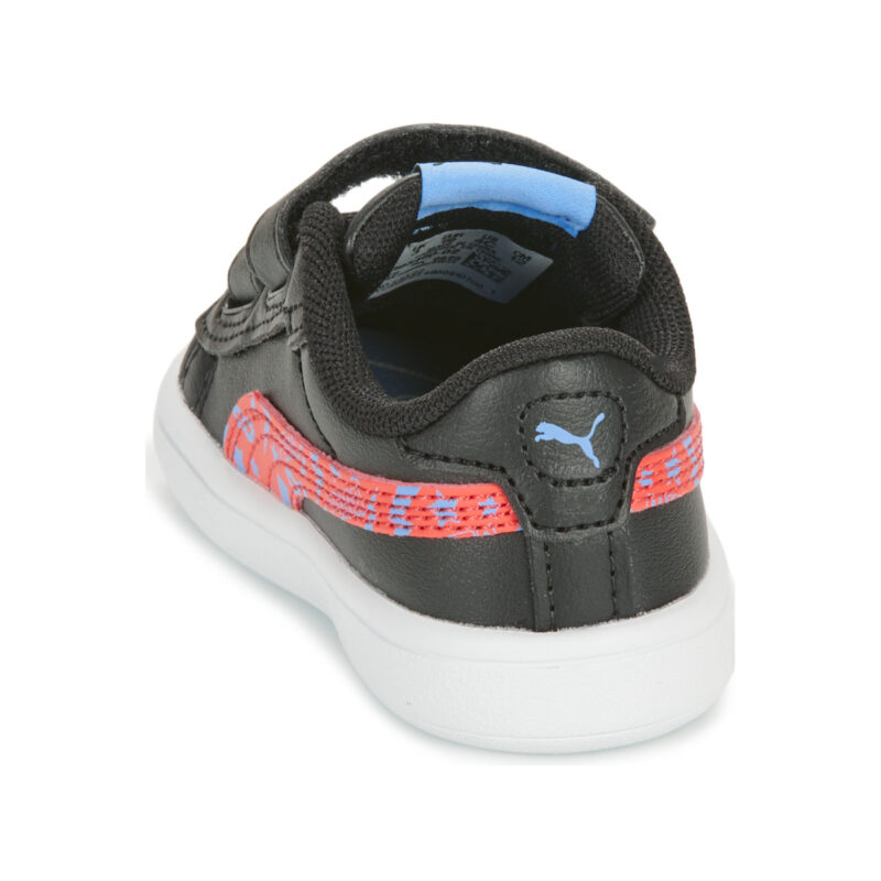 Puma SMASH 3.0 L INF Nero Sneakers Bambino - 5