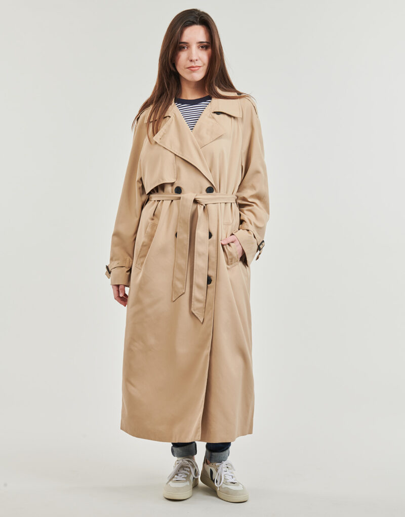 Only ONLCHLOE Beige Trench Coat Women - 2