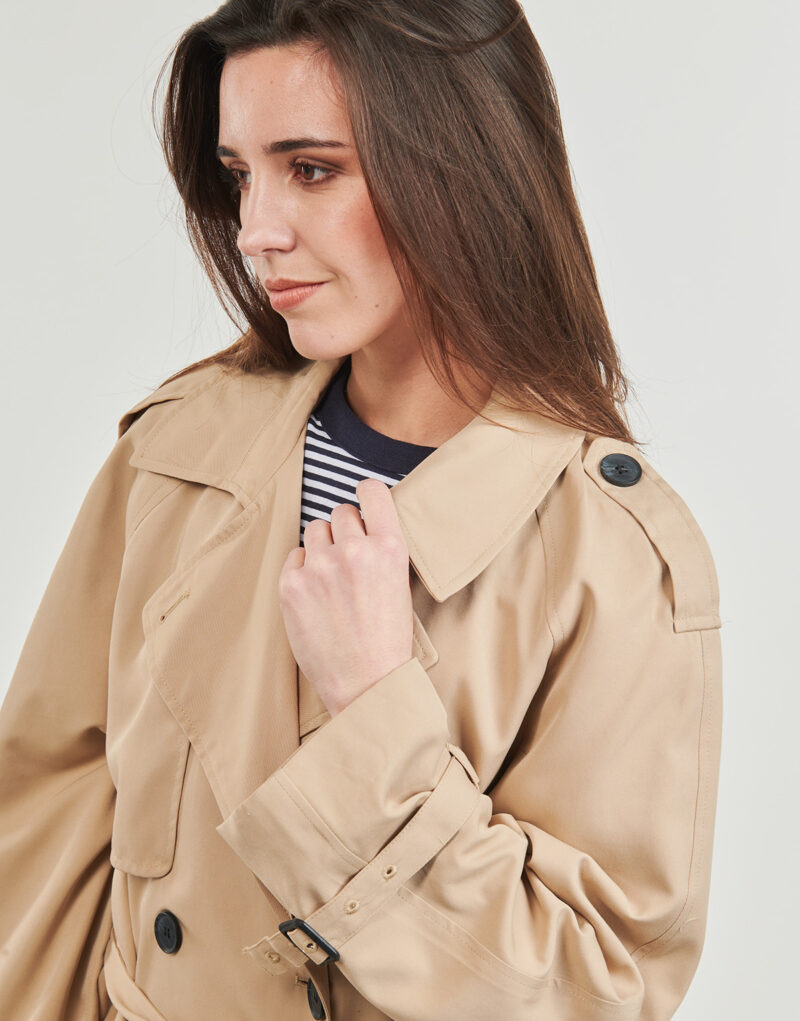 Only ONLCHLOE Beige Trench Coat Women - 5