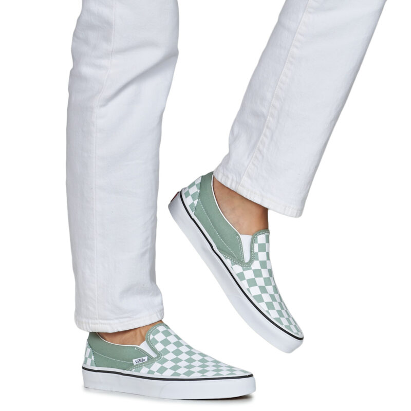 Vans CLASSIC SLIP-ON Green - Slip on M&auml;nnlich - 8