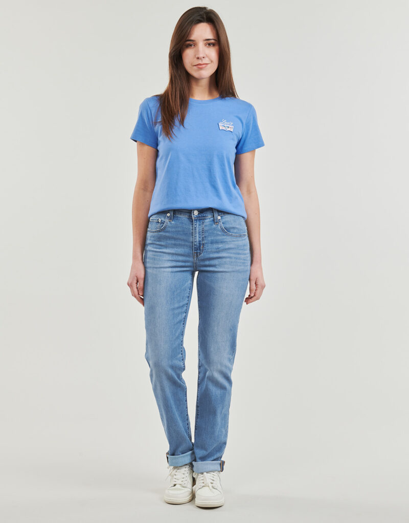 Jeans Levis 724 HIGH RISE STRAIGHT Lightweight Blue Jeans Women - 2