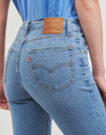 Jeans Levis 724 HIGH RISE STRAIGHT Lightweight Blue Jeans Women - 5