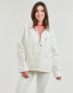 Giacca in jeans  Levis  ICONIC CHORE COAT  Bianco -   Giacche in jeans Donna - 2