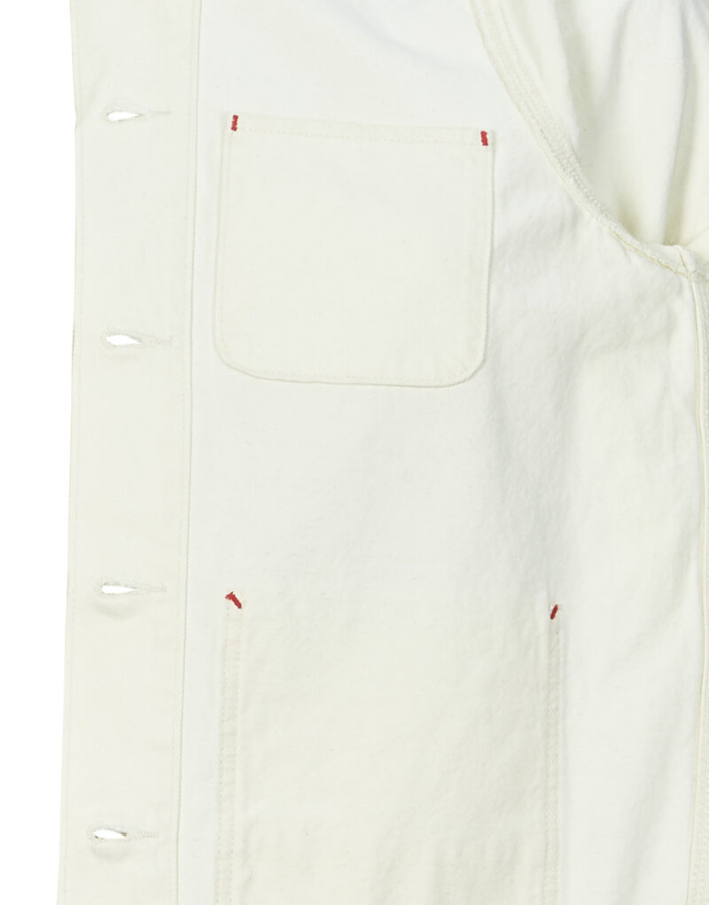 Giacca in jeans  Levis  ICONIC CHORE COAT  Bianco -   Giacche in jeans Donna - 6