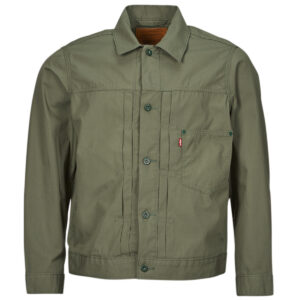 Giacca in jeans  Levis  TYPE I TRUCKER  Verde -  Giacche in jeans Uomo