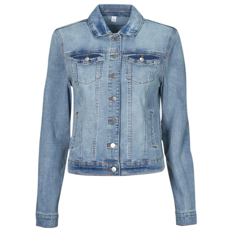 Vila VISHOW Jeansjacke Blau Damen Jeansjacken - 1