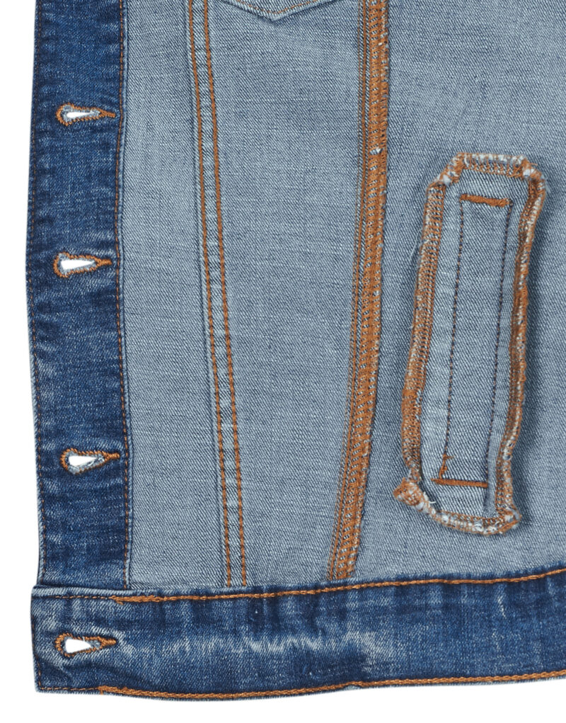 Vila VISHOW Jeansjacke Blau Damen Jeansjacken - 6