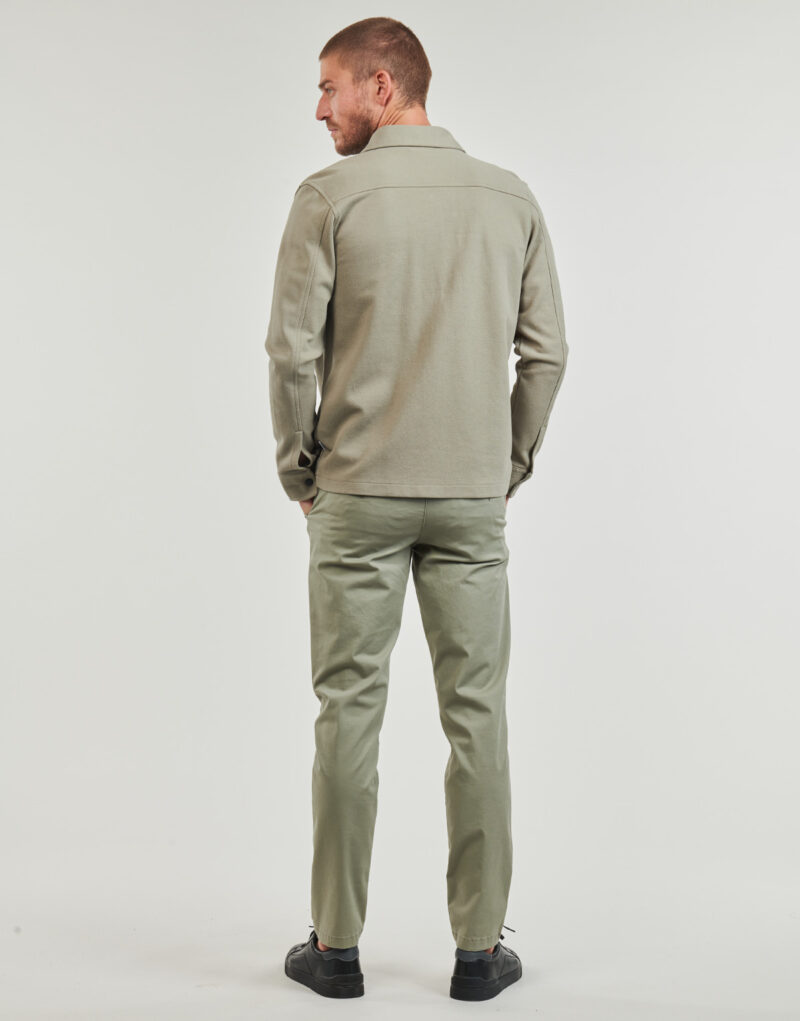 Chaqueta Selected SLHJACKIE SWEAT JACKET Verde Chaquetas Hombre - 4