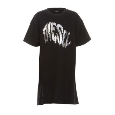 Abito corto ragazza Diesel DBOWLY Nero, elegante e trendy, perfetto per ogni occasione. Realizzato in materiali di alta qualità, offre comfort e stile. Ideale per outfit casual e serate speciali, questo abito è un must-have per la moda femminile. Acquista ora il tuo Diesel Abito corto DBOWLY Nero!