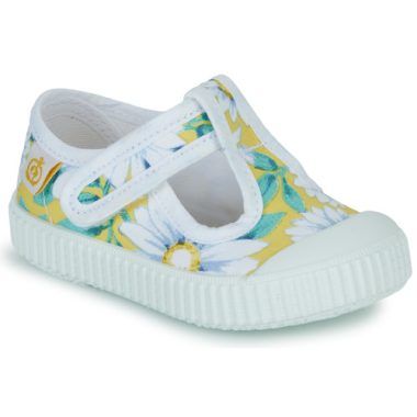 Ballerine bambina ragazza Citrouille et Compagnie ALUNA Giallo, eleganti e colorate, ideali per ogni occasione. Design alla moda, comfort impeccabile e materiali di alta qualità per garantire il massimo del benessere alle tue ragazze. Perfette per completare ogni outfit primaverile ed estivo, queste ballerine sono un must-have nel guardaroba delle piccole fashionista.