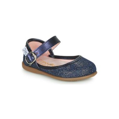 Ballerine bambina ragazza Citrouille et Compagnie JARITO Blu, eleganti e comode, ideali per ogni occasione. Design alla moda, perfette per completare il look delle giovani fashioniste. Scarpe di alta qualità per la moda infantile.