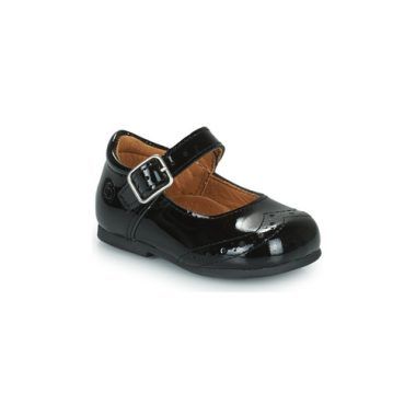Ballerine bambina ragazza Citrouille et Compagnie PULLO in colore nero, scarpe eleganti e comode per ogni occasione, perfette per il tuo look estivo. Scarpe per bambini di alta qualità, ideali per feste e eventi speciali.