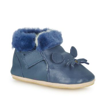 Ballerine ragazzo Easy Peasy FOUBLU MOUSE Blu, scarpe eleganti e confortevoli per bambini, realizzate in materiali sostenibili, ideali per ogni occasione, disponibili in blu.