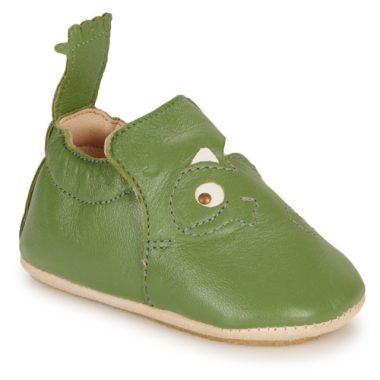 Ballerine ragazzo Easy Peasy MY BLUBLU CAMELEON in Verde, scarpe eleganti e comode per bambini, realizzate in materiali naturali. Perfette per ogni occasione, queste ballerine offrono stile e comfort per i piccoli.Compatibili con look casual e formali, sono una scelta ideale per la stagione primaverile.