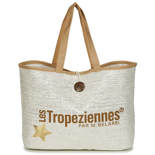 Borsa Shopping donna Les Tropéziennes par M Belarbi  PANAMA  Beige Les Tropéziennes par M Belarbi 3700940557509