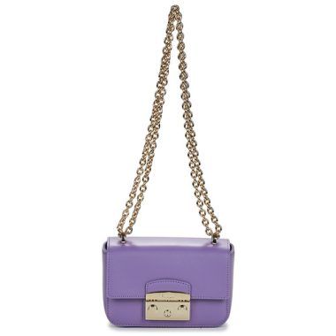 Borsa a tracolla donna Furla  METROPOLIS MINI CROSSBODY  Viola Furla 8050597365398