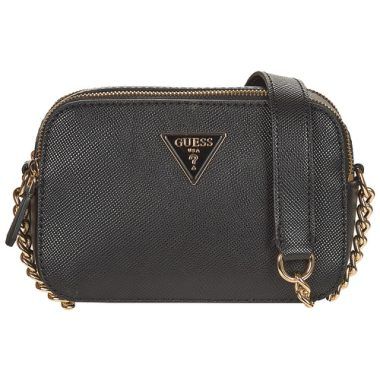 Borsa a tracolla donna Guess  NOELLE CROSSBODY CAMERA  Nero Guess 190231516774