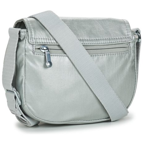 Borsa a spalla di donna Kipling LOREEN MINI Silver