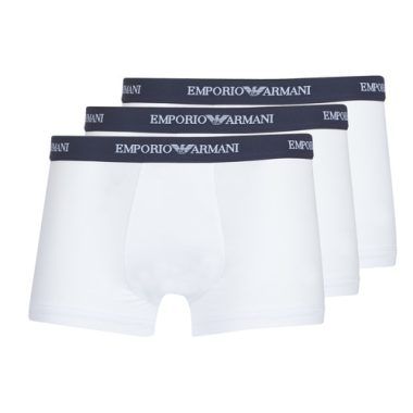 Boxer da uomo Emporio Armani CC717-PACK DE 3 in bianco, set di 3 pezzi. Comodi e eleganti, perfetti per ogni occasione. Acquista ora la qualità e lo stile del marchio Emporio Armani!