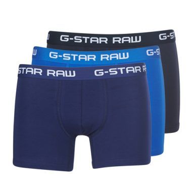 Boxer uomo G-Star Raw CLASSIC TRUNK CLR 3 PACK in blu, confezione da tre. Realizzati in materiali di alta qualità per comfort e durata, questi boxer offrono una vestibilità ottimale e uno stile moderno. Perfetti per l'abbigliamento quotidiano, garantiscono un look elegante e sportivo. Acquista ora i G-Star Raw CLASSIC TRUNK per un guardaroba alla moda.
