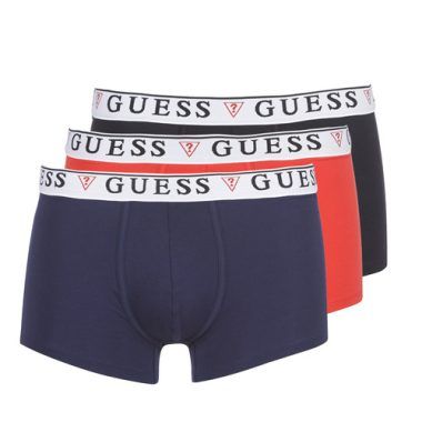Boxer Uomo Guess BRIAN BOXER TRUNK PACK X4 in colore Nero, set di quattro pezzi, realizzati in tessuto morbido e traspirante per un comfort ottimale. Design moderno e alla moda, perfetti per l'uso quotidiano. Acquista ora i boxer Guess per un look elegante e sicuro!