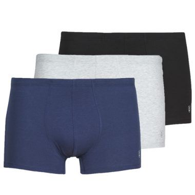 Boxer uomo Mariner PACK COTON BIO X3 multicolore, realizzati in cotone biologico, comfort eccezionale e vestibilità perfetta, ideali per un utilizzo quotidiano. Design moderno e alla moda, pacco da tre, essenziali per il guardaroba maschile.