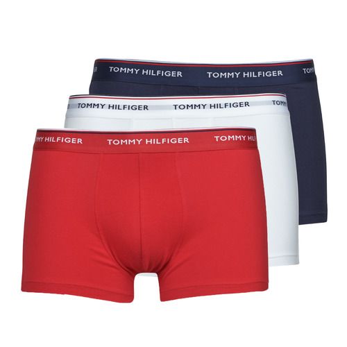 Boxer uomo Tommy Hilfiger TRUNK X3 multicolore, realizzati in cotone morbido e traspirante, perfetti per il comfort quotidiano. Design elegante con logo distintivo Tommy Hilfiger, ideale per uno stile casual e moderno. Acquista ora i boxer Tommy Hilfiger per un look unico e un'ottima vestibilità.