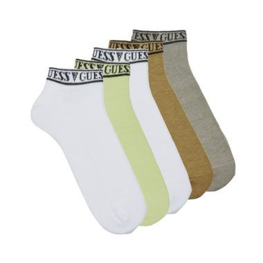 Calze sportive uomo Guess NJFMB SNEAKERS SOCKS X5 in multicolore, ideali per chi cerca comfort e stile. Perfette per attività sportive e uso quotidiano, queste calze offrono un design moderno e un'ottima vestibilità. Acquista le calze sportive Guess per un look trendy e funzionale.