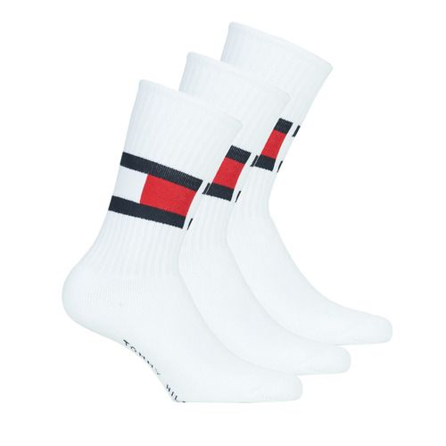 Calze sportive uomo Tommy Hilfiger SOCK X3 Bianco, ideali per sport e attività fisica, realizzate in morbido tessuto traspirante per comfort e prestazioni elevate. Perfette per un look casual e sportivo, con il logo iconico di Tommy Hilfiger. Acquista ora le migliori calze sportive per uomo!