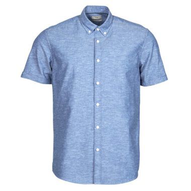 Camicia a maniche corte Uomo Esprit COO co/lin ssl Blu, elegante e trendy, ideale per l'estate. Realizzata in tessuto di alta qualità, questa camicia combina comfort e stile, perfetta per outfit casual e occasioni informali. Disponibile in blu, è un must-have nel guardaroba maschile.