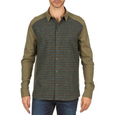 Camicia a maniche lunghe uomo Eleven Paris VRAPP MEN colore verde, elegante e di tendenza, ideale per look casual e formali. Realizzata con materiali di alta qualità, questa camicia è perfetta per ogni stagione. Scopri il comfort e lo stile unico di Eleven Paris, perfetta per completare il tuo guardaroba maschile.