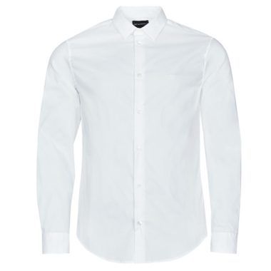 Camicia a maniche lunghe uomo Emporio Armani 8N1C09 Bianco, elegante e moderna, perfetta per ogni occasione. Realizzata in cotone di alta qualità, offre comfort e stile senza tempo. Disponibile in bianco, ideale per un look sofisticato e versatile. Acquista ora la camicia Emporio Armani 8N1C09 per elevare il tuo guardaroba.