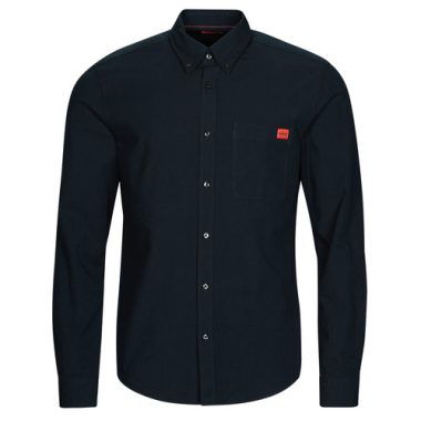 Camicia a maniche lunghe Uomo HUGO Evito Nero, elegante e versatile, realizzata in tessuto di alta qualità. Ideale per outfit formali e casual, perfetta per ogni occasione. Design modern e fits perfetto. Acquista ora per un look raffinato e alla moda.