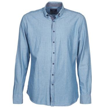 Camicia a maniche lunghe Uomo Hackett RILEY Blu, elegante e versatile, perfetta per occasioni formali e casual. Realizzata in materiale di alta qualità, offre comfort e stile. Ideale da abbinare con pantaloni formali o jeans. Scopri il look raffinato con la camicia Hackett RILEY Blu, un must-have nel guardaroba maschile.