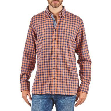 Camicia a maniche lunghe uomo Hackett SOFT BRIGHT CHECK Arancio, elegante e versatile, perfetta per ogni occasione. Design moderno con motivo a quadri, ideale per un look raffinato e casual. Acquista ora per aggiungere un tocco di stile al tuo guardaroba.
