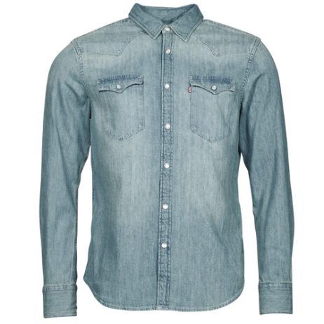 Camicia a maniche lunghe uomo Levis  BARSTOW WESTERN STANDARD  Blu Levis 5400816929208
