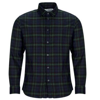 Camicia a maniche lunghe Uomo Selected SLHSLIMOWEN-FLANNEL SHIRT LS NOOS in colore Marine. Questa camicia elegante e versatile è realizzata in flanella morbida, ideale per un look casual e di tendenza. Perfetta per adattarsi a diverse occasioni, offre comfort e stile, rendendola un must-have nel tuo guardaroba. Acquista ora la camicia Selected SLHSLIMOWEN per un outfit raffinato e alla moda.