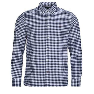 Camicia a maniche lunghe uomo Tommy Hilfiger CLASSIC OXFORD GINGHAM RF SHIRT in colore marine, realizzata in cotone di alta qualità, ideale per look casual o eleganti. Perfetta per ogni occasione, questa camicia si distingue per il suo classico motivo a quadri, garantendo stile e comfort. Acquista ora la tua Tommy Hilfiger CLASSIC OXFORD GINGHAM RF SHIRT per un guardaroba alla moda.