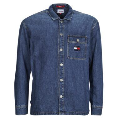 Camicia a maniche lunghe Uomo Tommy Jeans TJM CLASSIC DENIM OVERSHIRT Blu. Stile casual e contemporaneo, ideale per outfit versatili. Realizzata in denim di alta qualità, perfetta per ogni stagione. Acquista ora la tua camicia Tommy Jeans!