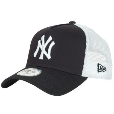Cappellino Uomo New Era CLEAN TRUCKER NEW YORK YANKEES Nero, elegante e sportivo, ideale per gli appassionati di baseball. Design alla moda con logo New York Yankees, perfetto per completare il tuo look casual. Materiale di alta qualità per comfort e durata. Acquista ora il tuo cappellino New Era e mostra il tuo tifo con stile!
