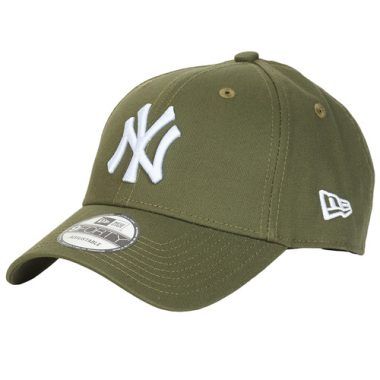 Cappellino uomo New Era LEAGUE ESSENTIAL 9FORTY NEW YORK YANKEES verde, stile casual e sportivo, ideale per gli amanti del baseball e dei fan dei New York Yankees. Capo versatile perfetto per ogni occasione, con design moderno e logo distintivo.