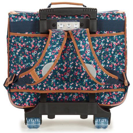 Cartella con rotelle ragazza Tann's  LOU ANN TROLLEY 41 CM  Marine Tann's 3662498005263