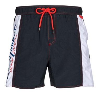 Costume Bermuda da spiaggia uomo Diesel BMBX-CAYBAY CALZONCINI Nero, elegante e trendy, ideale per l'estate. Realizzato in tessuto leggero e confortevole, perfetto per il mare e le attività all'aperto. Trova il tuo stile con questi calzoni da bagno di alta qualità di Diesel.