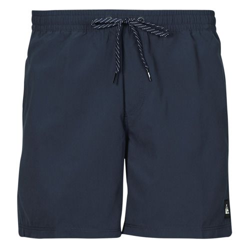Costume da spiaggia uomo Quiksilver EVERYDAY SOLID VOLLEY 15 in colore marino, ideale per l'estate. Bermuda leggeri e alla moda, perfetti per una giornata al mare o per attività all'aperto. Design elegante e comfort ottimale, realizzati con materiali di alta qualità. Acquista ora e rendi il tuo look da spiaggia irresistibile!