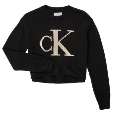 Felpa ragazza Calvin Klein Jeans MONOGRAM SWEATER Nero, elegante e versatile, ideale per outfit casual e sportivi. Realizzata con materiali di alta qualità, offre comfort e stile in ogni occasione. Perfetta per le giovani fashioniste che cercano un tocco di classe nel loro guardaroba. Acquista ora e completa il tuo look con la moda Calvin Klein!