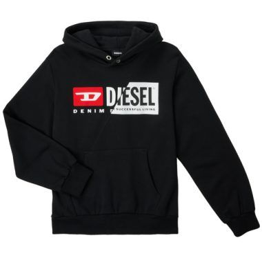 Felpa ragazza Diesel SGIRKHOODCUTYX OVER Nero: elegante felpa oversize in nero, ideale per look casual e trendy. Realizzata in morbido cotone, perfetta per la stagione. Scopri il comfort e lo stile unico di Diesel, un must-have per ogni guardaroba femminile.