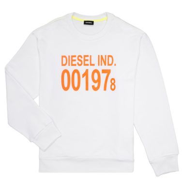 Felpa ragazza Diesel SGIRKJ3 Bianco, elegante e confortevole, perfetta per ogni occasione casual. Realizzata in materiale di alta qualità, questa felpa presenta un design moderno e trendy, ideale per le giovani fashioniste. Aggiungi un tocco di stile al tuo guardaroba con la felpa Diesel, un must-have per la stagione. Scopri la collezione e acquista ora!