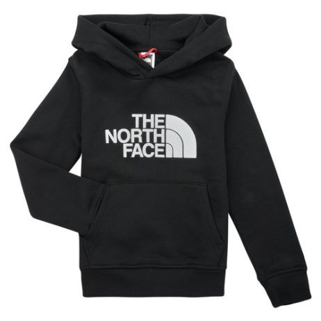 Felpa ragazzo The North Face Boys Drew Peak P/O Hoodie Nero - Comoda e stilosa, ideale per attività all'aperto e tempo libero, perfetta per i giovani avventurieri. Realizzata con materiali di alta qualità per garantire comfort e durata. Disponibile in nero, un capo versatile per ogni guardaroba. Acquista la felpa The North Face per un look moderno e pratico.