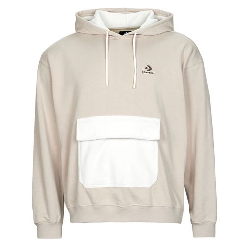 Felpa uomo Converse UTILITY POCKET PULLOVER HOODIE beige, con tasche utili e design moderno. Ideale per un look casual e versatile, perfetta per ogni stagione. Scopri il comfort e lo stile unico di questa felpa Converse, un must-have nel tuo guardaroba.